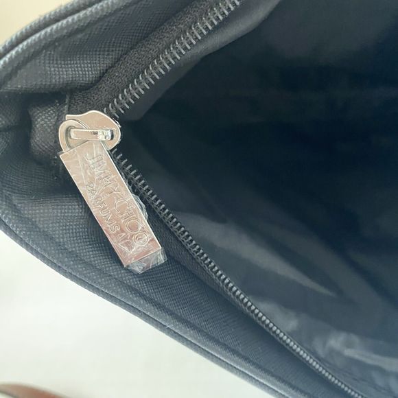 Jimmy choo parfums tote bag Black With Bottom Glitter Brand New Large Tote - Picture 7 of 10